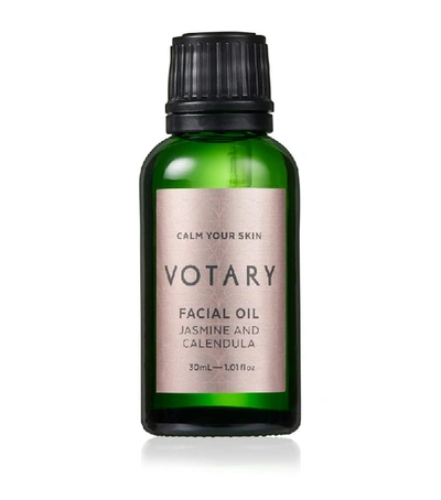 Shop Votary Jasmine And Calendula Facial Oil In White