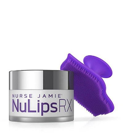 Shop Nurse Jamie Nulips Rx Moisturizing Lip Balm + Exfoliating Lip Brush In White