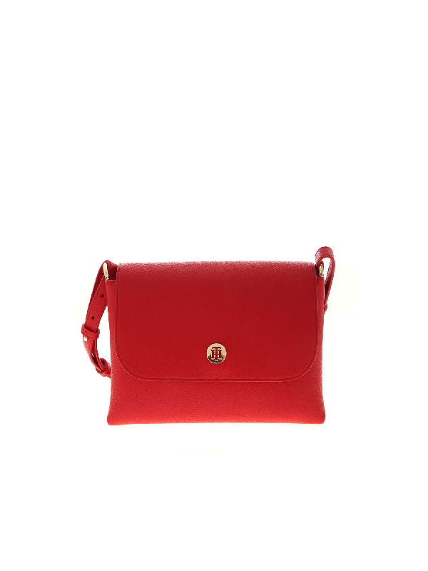 red tommy hilfiger handbag