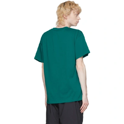 Shop Nike Acg Green Logo T-shirt In 379 Bright