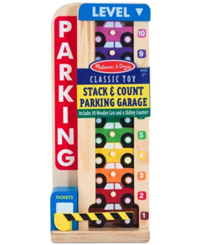Shop Melissa & Doug Kids' Stack & Count Parking Garage