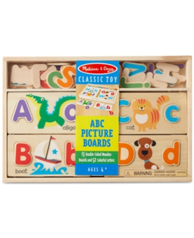 Shop Melissa & Doug Kids' Abc Alphabet Picture Boards In No Color