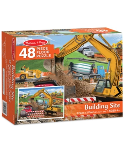 Melissa & Doug Building Site Jumbo Jigsaw Floor Puzzle In No Color
