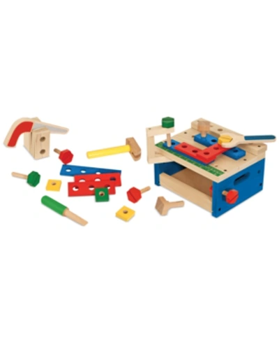 Melissa & Doug Hammer & Saw Tool Bench - Ages 3+ In No Color