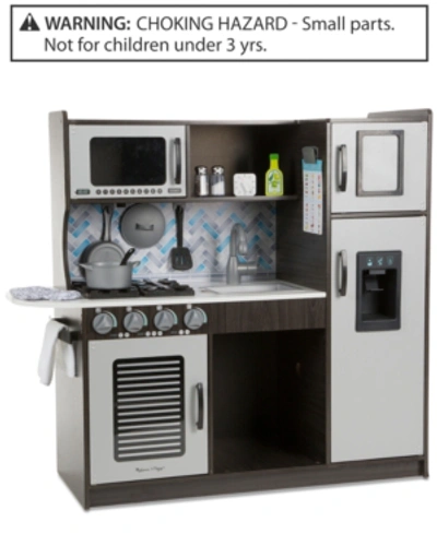 Shop Melissa & Doug Chef's Kitchen In Charcoal
