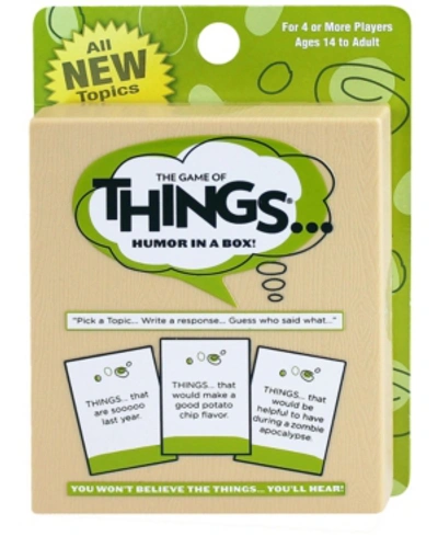 Shop Playmonster The Game Of Things Travel, Expansion Deck 1