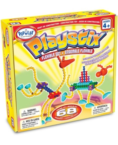 Shop Popular Playthings Playstix Flexible Set- 68 Pieces