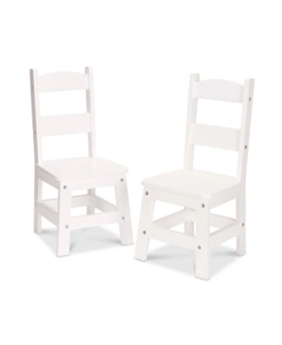 Shop Melissa & Doug Wooden Chair Pair In No Color