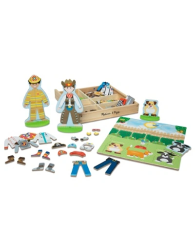 Shop Melissa & Doug Occupations Magnetic Pretend Play Set