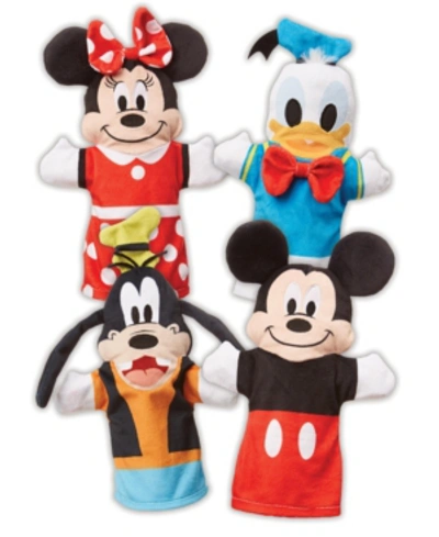 Shop Melissa & Doug Mickey Mouse Friends Soft & Cuddly Hand Puppets In No Color