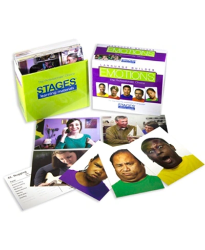 Shop Stages Learning Materials Language Builder, Emotions Cards