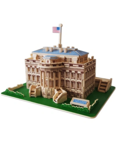 Shop Puzzled The White House Natural Wood Puzzle