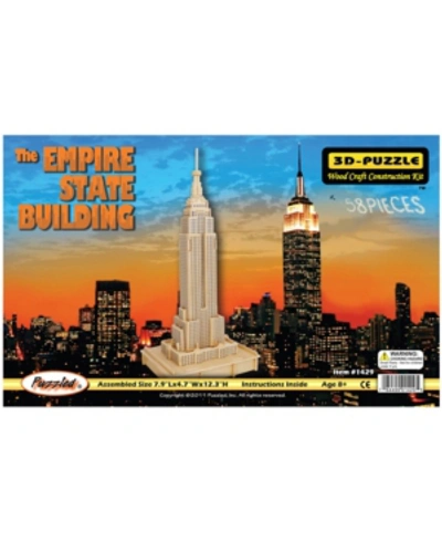 Shop Puzzled The Empire State Building Natural Wood Puzzle