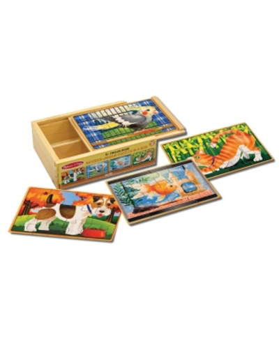 Melissa & Doug Melissa And Doug Pets Puzzles In A Box In No Color