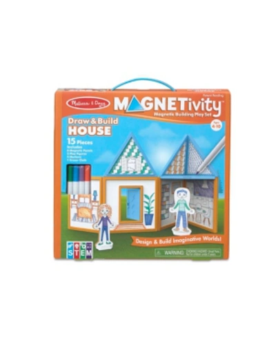 Shop Melissa & Doug Melissa And Doug Magnetivity - Draw And Build House