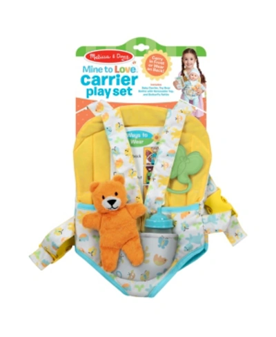 Melissa & Doug Melissa And Doug Mine To Love Carrier Play Set In No Color