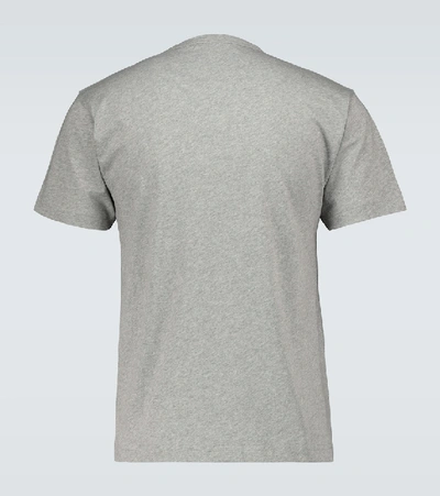 Shop Acne Studios Short-sleeved Cotton T-shirt In Grey