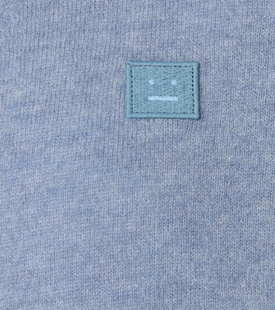 Shop Acne Studios Wool Cardigan In Blue
