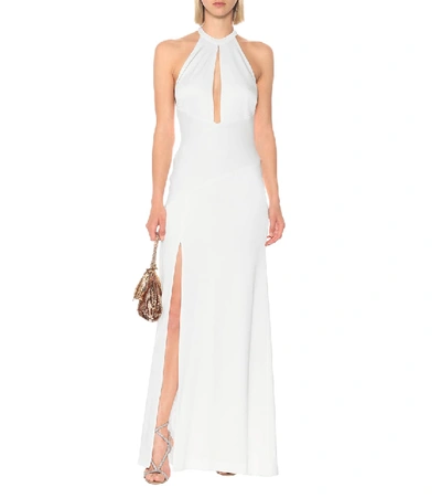 Shop Galvan Bali Crêpe Bridal Gown In White