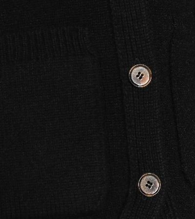 Khaite Scarlet Knitted Cardigan In Blue