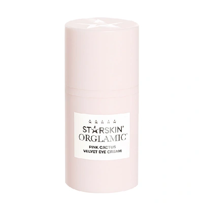 Shop Starskin Orglamic Pink Cactus Velvet Eye Cream In N/a