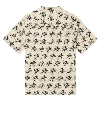 Shop Wood Wood X Disney Thor Short-sleeve Shirt In Beige