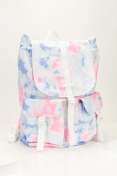 Shop Herschel Supply Co Dawson Backpack In Tie Dye Print & Blanc De Blanc