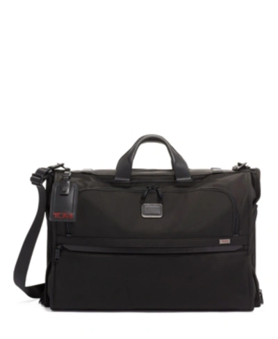 Shop Tumi Alpha 3 Garment Bag Tri-fold Carry-on In Black