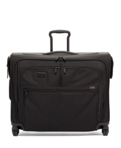 Shop Tumi Alpha 3 Medium Trip 4 Wheeled Garment Bag In Black