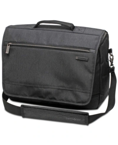 Shop Samsonite Modern Utility 16.5" Messenger Bag In Charcoal Heather