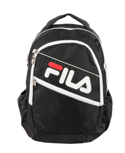 Shop Fila August Laptop Backpack In Black