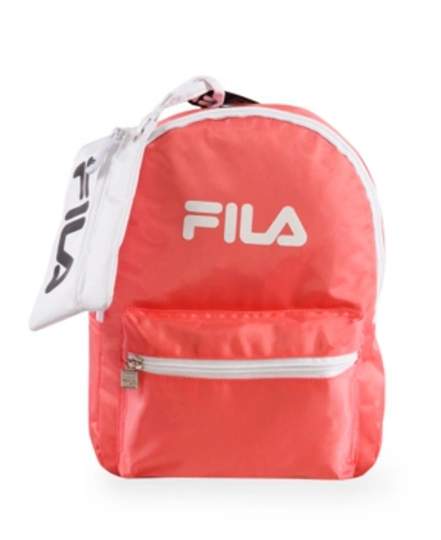 Shop Fila Hailee Mini Backpack In Peach