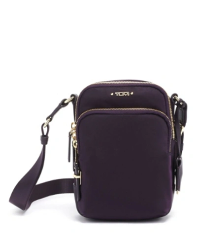 Shop Tumi Voyageur Ruma Crossbody In Blackberry