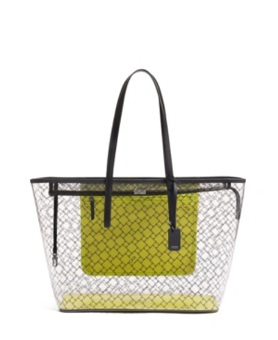 Shop Tumi Totes Everyday Tote In Translucent Bright Lime
