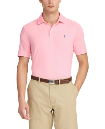 Shop Polo Ralph Lauren Men's Big & Tall Classic Fit Performance Polo In Taylor Rose