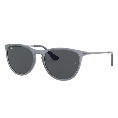 Shop Ray Ban Izzy Sunglasses Silver Frame Grey Lenses 50-15