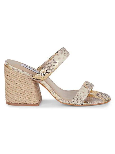 snakeskin steve madden heels