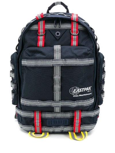 Shop White Mountaineering X Eastpak Lab Backpack In Blue