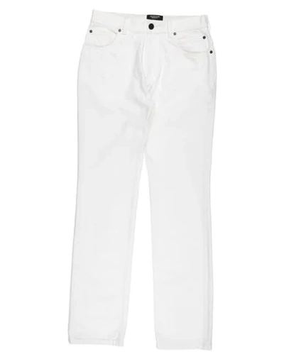 Shop Calvin Klein 205w39nyc Woman Jeans White Size 29 Cotton, Elastane