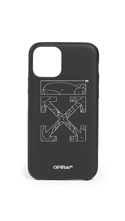 Shop Off-white Puzzle Iphone 11 Pro Case In Black/white