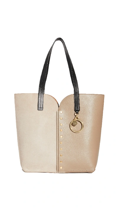 Shop See By Chloé Gaia Tote In Motty Grey