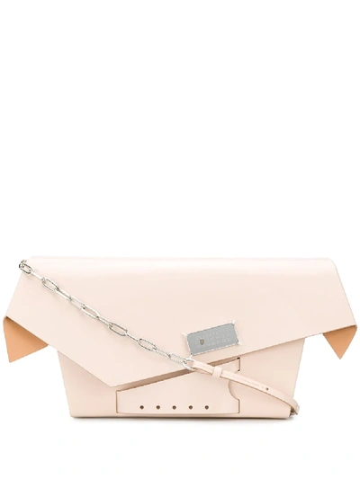 Shop Maison Margiela Snatched Large Bag In Pink