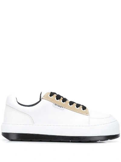 Shop Sunnei Dreamy Sneakers In White