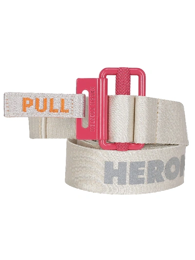 Shop Heron Preston Kk Tape Belt In Rosa