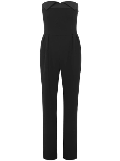 Shop Moschino Jumpsuit In Nero