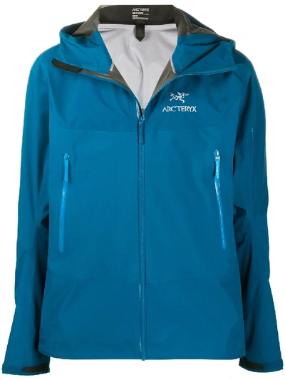 Shop Arc'teryx Beta Sl Hybrid Windbreaker In Blue