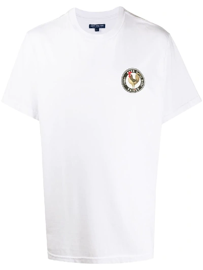 Shop Bornxraised Gallo Round-neck T-shirt In White