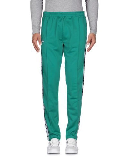 Shop Kappa Casual Pants In Green