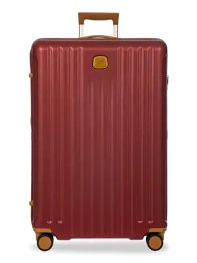 Shop Bric's Men's Capri 30-inch Spinner Expandable Luggage In Bordeaux