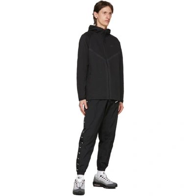 Shop Nike Black Tech Pack Windrunner Jacket In 010 Black